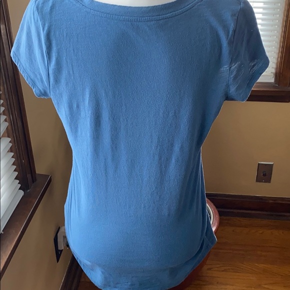 ANA Adorned Worn Look Tee sz L - Picture 4 of 6